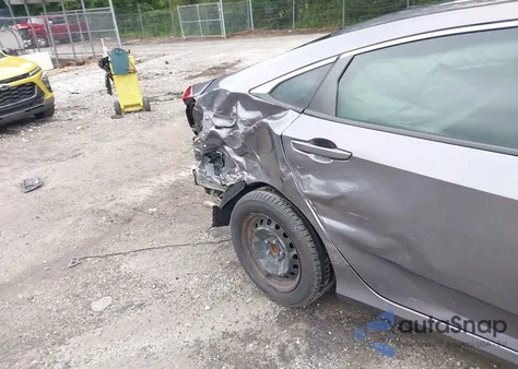 2020 Honda Civic Lx из США, поврежденный, VIN 19XFC2F67LE016717